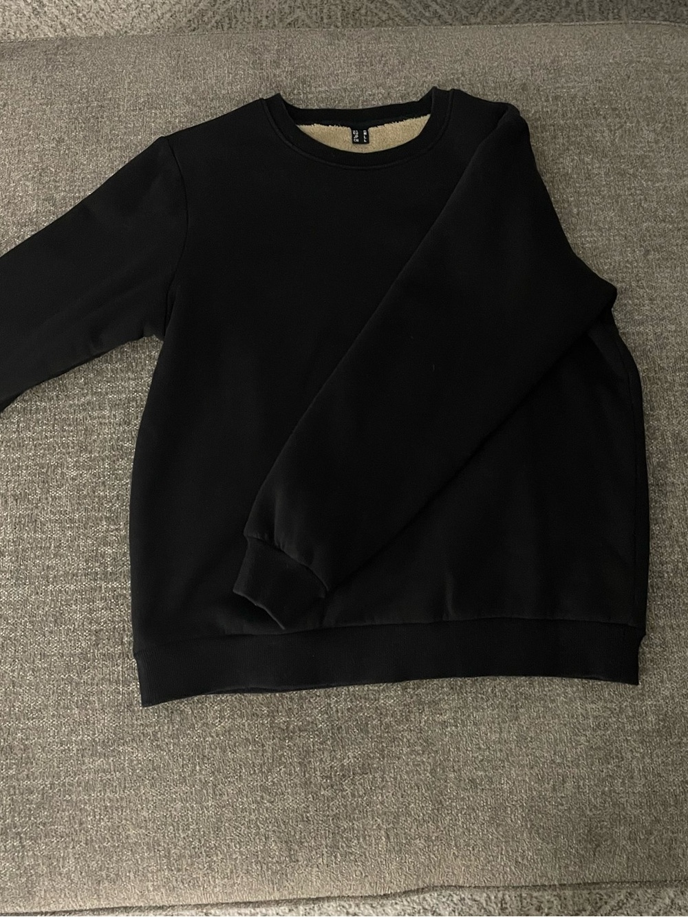 Black Womens Crewneck Sweater